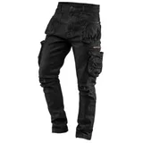 Radne hlače DENIM s 5 džepova, crne 81-233