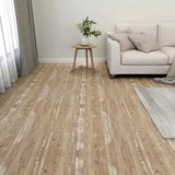  Samoljepljive podne obloge 55 kom PVC 5,11 m² smeđe