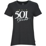 Levi's Majice s kratkimi rokavi THE PERFECT TEE Črna | Shoptok.si