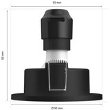 Philips komplet 3x LED RGBW prigušiva kupatilska svetla Hue XAMENTO 1xGU10/4,2W IP44 | Eponuda.com