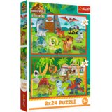 Trefl 34437 puzzle Sestavljanka 24 kos Dinosavri Cene