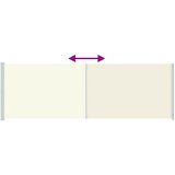  Uvlačiva bočna tenda za terasu 200 x 600 cm krem | Eponuda.ba