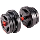 set utežnih ročk 10 kg pvc cement