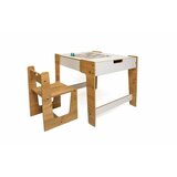 Hanah home Dječiji set Sto i stolica, 72,5x55x56,5 cm, Bijela | Eponuda.ba