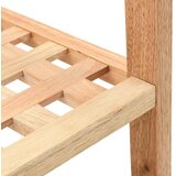  Stalak za cipele od masivnog orahovog drva 69 x 26 x 81 cm | shoptok.hr