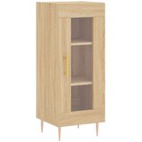  Komoda boja hrasta sonome 34 5x34x90 cm od konstruiranog drva | shoptok.hr