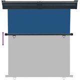 Balkonska bočna tenda 175 x 250 cm plava | shoptok.hr