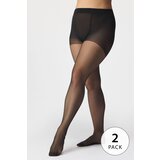 Astratex 2PACK Hlačne nogavice Molly Plus Size 20 DEN | Shoptok.si