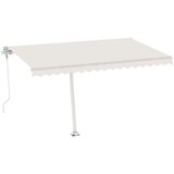  Avtomatska tenda LED + senzor 450x350 cm krem, (20729025) | Shoptok.si