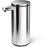 simplehuman Jeklen avtomatski dozirnik za milo v sijajno srebrni barvi 266 ml – Cene