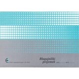  Obrazec blagajniški prejemek (6610), 2 kosa Cene