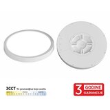 Mitea Lighting led plafonjera bela 18W 3CCT dip switch 2800/4000/6000K IP40 M205760 Cene