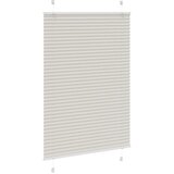  Plisirana roleta svijetlosiva 95x100 cm širina tkanine 94,4 cm | shoptok.hr