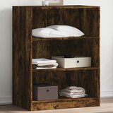  The Living Store Garderobna omara dimljeni hrast 77x48x102 cm inženirski les - Garderobna Omara, (21441802) Cene