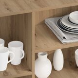  Kreveta Umjetnički hrast 120 x 30 x 75 cm Konstruirano drvo | shoptok.hr