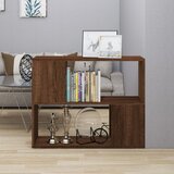 vidaXL Ormarić za knjige / pregrada boja smeđeg hrasta 80 x 24 x 63 cm Cijene