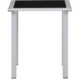  Ležalnik 2 kosa z mizico aluminij krem barve | Shoptok.si