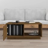  Stolić za kavu Smeđa boja meda 80x50x35,5cm od masivne borovine | shoptok.hr