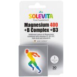 SOLEVITA magnesium 400 + b complex + vitamin D3, tablete Cene