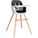 Kikka Boo hranilica za bebe 2u1 Woody Black, 6m+ | ePonuda.com