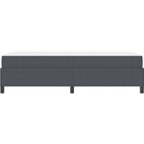  Konstrukcija postelje z vzmetnico Temno siva 90 x 190 cm blago, (5000126345) | Shoptok.si