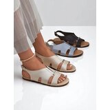 Resti Women's Flat Sole Comfort Sandals | Shoptok.si