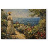  XXL slika - Nostalgic impression - a pensive woman contemplating 140x93 | shoptok.hr