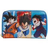 Loungefly Dragon Ball Z Trio Zip Around Wallet