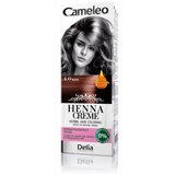Cameleo farba za kosu bez amonijaka, na bazi prirodne kane (hene) 4.0 smeđa 75 g - delia Cene