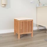 vidaXL Kupaonski stolac 40 5 x 40 5 x 52 cm od masivnog drva oraha Cijene