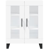  Visoka komoda bijela 69,5x34x180 cm konstruirano drvo | shoptok.hr