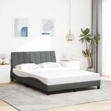  Okvir za krevet bez madraca Hanko tamnosivi 140 x 190 cm od tkanine | shoptok.hr