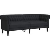  Trosjed Chesterfield crni od tkanine | Eponuda.com