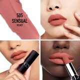 Dior Rouge dugotrajni ruž za usne punjiva nijansa 505 Sensual Velvet 3,5 g | shoptok.hr