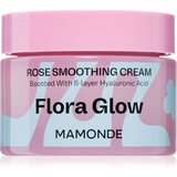 MAMONDE Flora Glow Rose Smoothing Cream intenzivna krema za zaglađivanje s hidratantnim učinkom 50 ml | shoptok.hr
