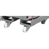 eurokraft pro Komplet vrtljivih in fiksnih koles, 1 vrtljivo kolo z zavoro, višina 125 mm, Ø 100 mm | Shoptok.si