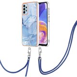 INORCO YB IMD Series-18 Style E IMD ovitek za telefon za Samsung Galaxy A53 5G 2,0 mm TPU galvaniziran marmorni ovitek z vzorcem z vrvico, (22035684) | Shoptok.si