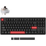 KEYCHRON C3 Pro QMK/VIA Ožičeni Mehanska Tipkovnica Rdeča LED / Mechanical Brown Switch / C3P-A3, (22104490) Cene