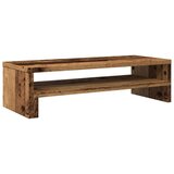 vidaXL Stojalo za monitor starinski les 54x22x15 cm inženirski les | Shoptok.si