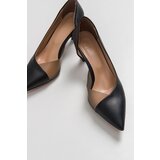 LuviShoes 353 Black Skin Heels Women's Shoes | shoptok.hr