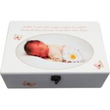  Personalizirane škatle spominov s fotografijo otroka – Darilo za krst, rojstni dan vaše deklice - 2. 20x30x10cm - 18058 | Shoptok.si