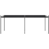  Sjenica s pomičnim krovom 600 x 300 x 233 cm antracit | shoptok.hr