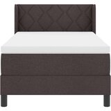  Postelja boxspring z vzmetnico Temno rjava 90 x 190 cm, (5000123936) | Shoptok.si