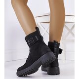 Gemre Black lace-up women's ankle boots Tarrin | shoptok.hr