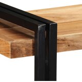 vidaXL Stenska polica 110x33x45 cm Masivni les Akacija | Shoptok.si