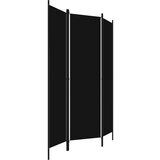 vidaXL Paravan 3-delni črn 150x180 cm | Shoptok.si