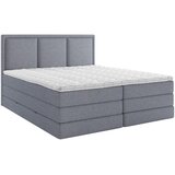 MID.YOU POSTELJA BOXSPRING 140 cm x 200 cm , tekstil modra | Shoptok.si