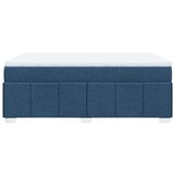  Krevet s oprugama i madracem plavi 160x200 cm od tkanine | shoptok.hr