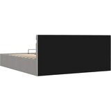  Hidraulični okvir za krevet LED svjetlosivi tkanina 180x200 cm | Eponuda.ba