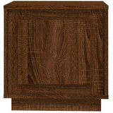  Noćni ormarić smeđeg hrasta 44x35x45 cm konstruirano drvo | shoptok.hr